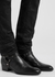 Wyatt 40 black leather ankle boots - Saint Laurent