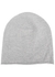 N°34 Bon grey cashmere-blend hat - extreme cashmere