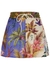 Tropicana printed linen shorts - Zimmermann