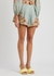 Andie floral-print linen shorts - Zimmermann
