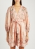 Moonshine floral-print linen mini dress - Zimmermann