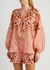 Rosa pink floral-print ramie blouse - Zimmermann