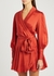 Red silk wrap dress - Zimmermann
