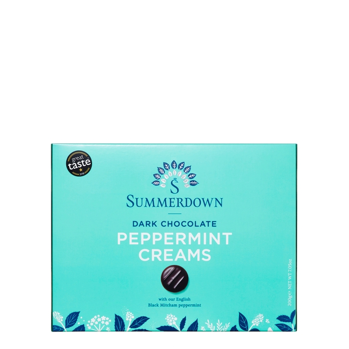 Summerdown Dark Chocolate Peppermint Creams 200g