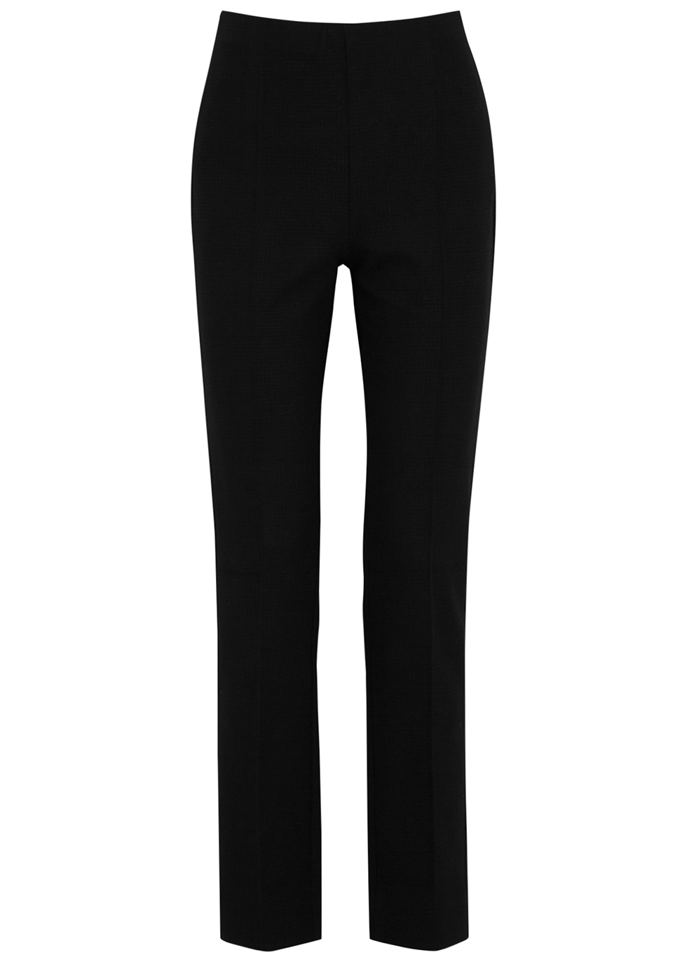 Sportmax Fabia black stretch-jersey trousers - Harvey Nichols
