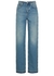 Blue straight-leg jeans - Loewe
