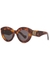 Tortoiseshell cat-eye sunglasses - Loewe