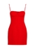 Red wool-twill mini dress - Magda Butrym