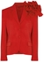 Red wool-twill blazer - Magda Butrym