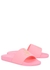 Pink logo rubber sliders - JW Anderson