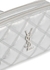 Becky mini silver leather shoulder bag - Saint Laurent
