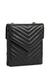 Double Flap black quilted leather cross-body bag - Saint Laurent