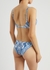 Bel Air paisley-print bikini top - Melissa Odabash