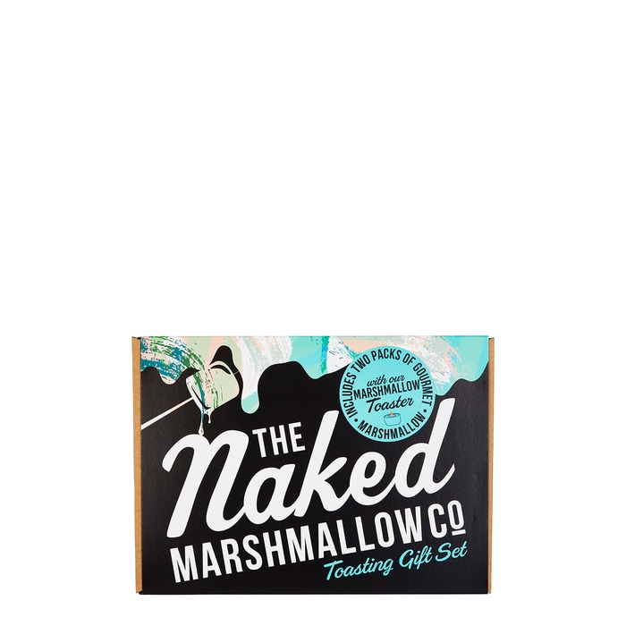 The Naked Marshmallow Co Classic Gourmet Marshmallow Toasting Gift Set 760g