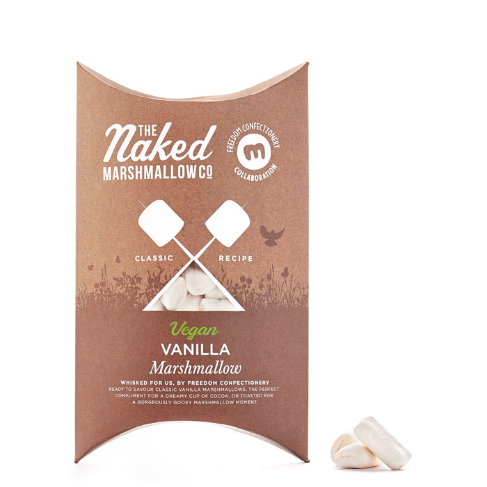 The Naked Marshmallow Co Vegan Vanilla Marshmallows 120g