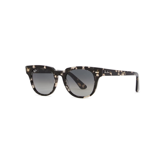 Ray-Ban Black Tortoiseshell Square-frame Sunglasses