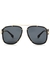 Gold-tone aviator-style sunglasses - Versace