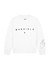 White logo cotton sweatshirt - MM6 by Maison Margiela
