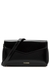 Rivet black leather cross-body bag - Jil Sander