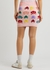 Game On pink intarsia wool-blend skirt - Stella McCartney