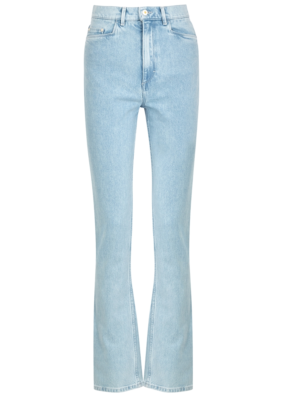 Wandler Aster light blue straight-leg jeans - Harvey Nichols