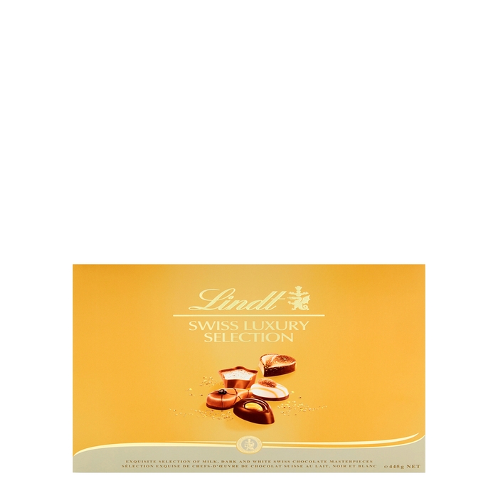 LINDT Swiss Luxury Selection Chocolate Box 445g