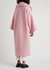 Pink oversized bouclé coat - Mariam Al Sibai