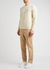 Cream cable-knit wool-blend jumper - Polo Ralph Lauren
