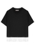Black embellished cotton T-shirt - Christopher Kane