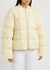 Cream quilted matte shell jacket - Jil Sander