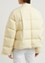 Cream quilted matte shell jacket - Jil Sander
