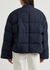 Navy quilted matte shell jacket - Jil Sander