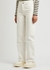 Off-white straight-leg jeans - Jil Sander