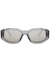 Medusa Biggie grey rectangle-frame sunglasses - Versace