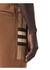 Check panel cotton blend jogging pants - Burberry