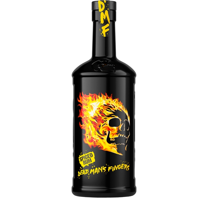 Dead Man's Fingers Rum Limited Edition Flaming Skull Spiced Rum Magnum 1750ml