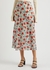 Kelly floral-print silk skirt - RIXO