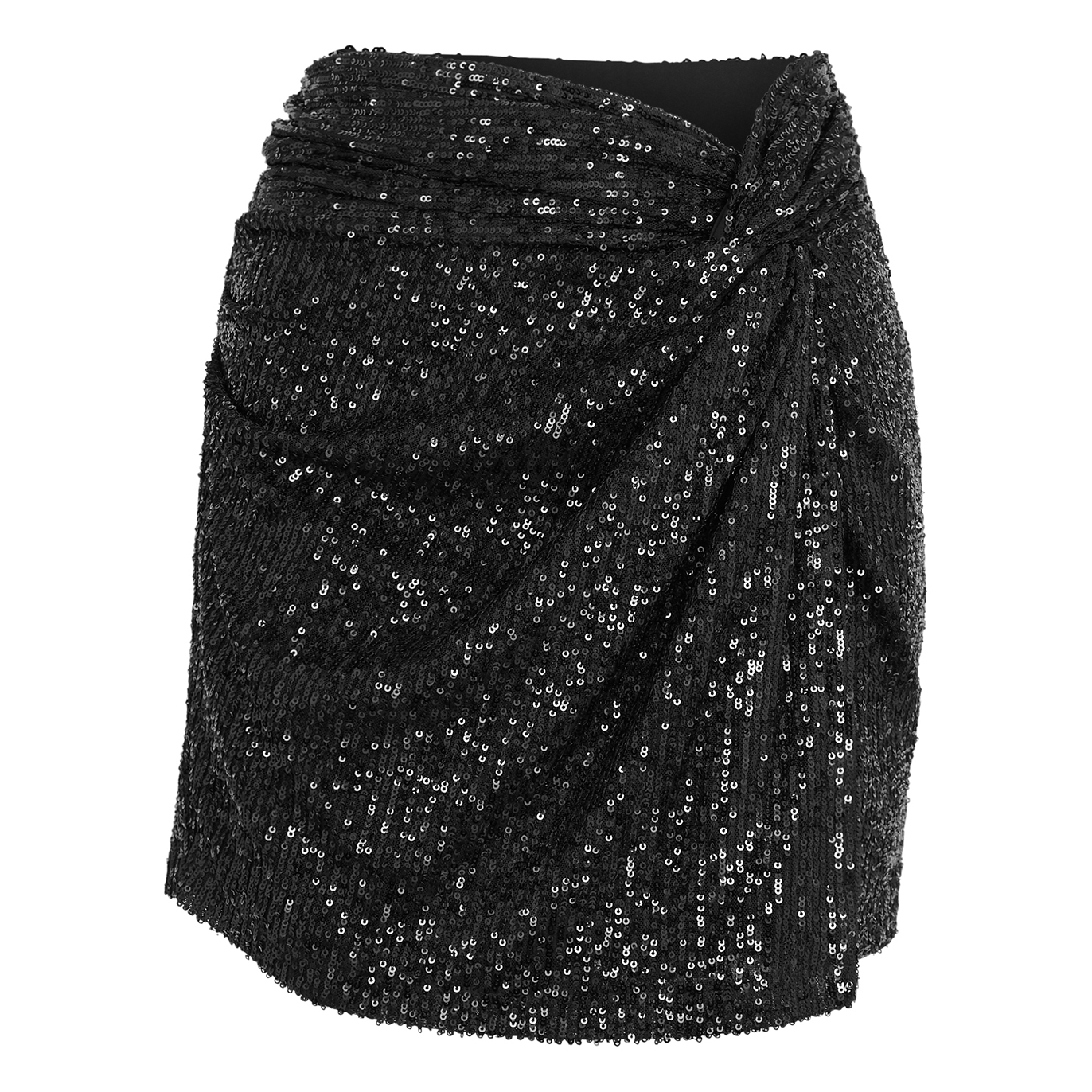 IN The Mood For Love Islay Black Sequin Mini Skirt