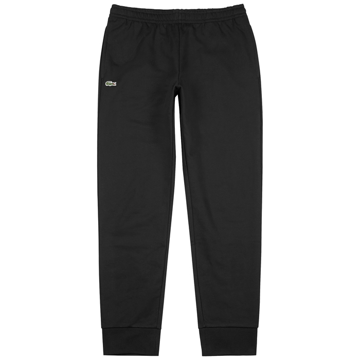 Lacoste Black Cotton-blend Sweatpants