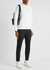 Black cotton-blend sweatpants - Lacoste