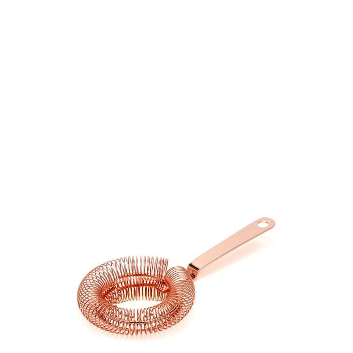 MEZCLAR Copper Plated Round Cocktail Strainer
