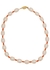 Pearl-embellished beaded necklace - Timeless Pearly