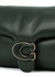 Pillow Tabby 26 dark green leather shoulder bag - Coach