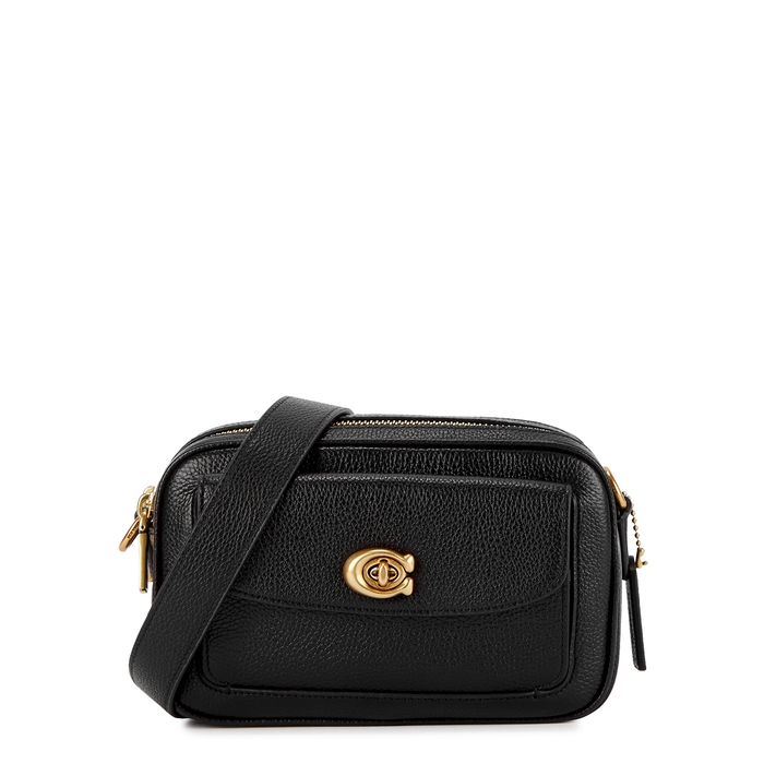 Coach Willow Black Leather Cross-body Bag