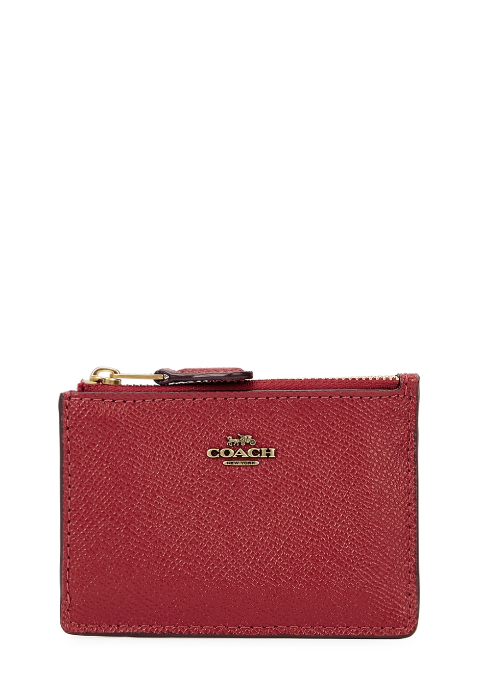 Coach Red leather coin purse - Harvey Nichols
