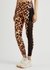 Game Changer leopard-print stretch-jersey leggings - P.E Nation