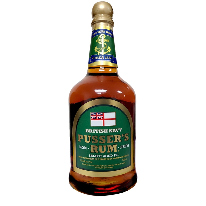 Pusser's Select Aged 151 Green Label Rum