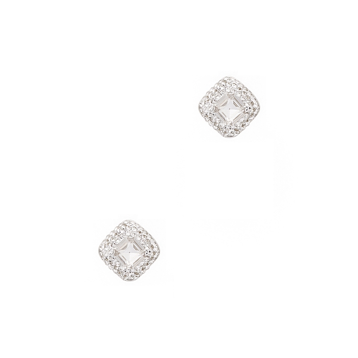 Kate Spade New York Cushion Crystal-embellished Stud Earrings