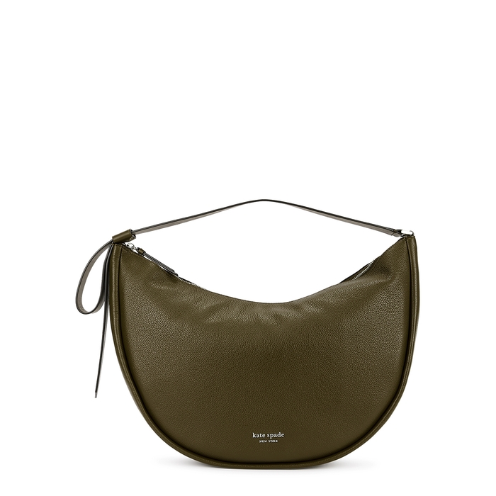 Kate Spade New York Green Large Leather Shoulder Bag