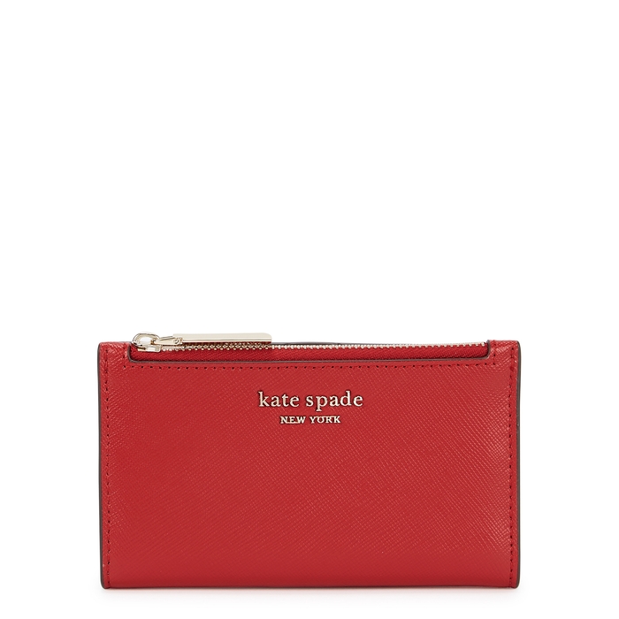 Kate Spade New York Small Red Leather Wallet